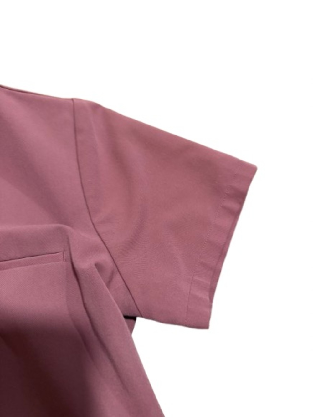 Mandala Women’s V-Neck Scrub Top & Drawstring Pant Set - Dusty Rose Size Small - Picture 4 of 15